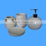 Factory Dirct Cheap Ceramic Bathroom Accessories Set 4/s thumbnail-1
