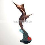 Bronze Sailfish Indoor Water Fountain Sculpture thumbnail-1