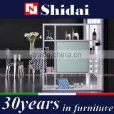 Living Room Mirror Storage Cabinet / Living Room Furniture Wall tv Cabinet / Modern Living Room Cabinet Design E-114 thumbnail-1