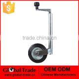 35mm Heavy Duty Telescopic Trailer Jockey Wheel With Clamp Fully Assembled Tyre..A1704. thumbnail-1