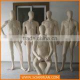 Fashion Full Body Fiberglass Realistic Male Mannequin thumbnail-1