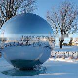 Garden Street Statue Metal Craft Sculpture Stainless Steel Balls thumbnail-4