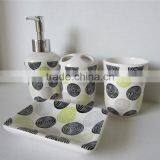 Porcelain Bathroom Accessories Set thumbnail-3