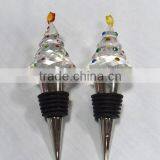 Craft Acrylic LED Trendy Xmas Tree Wine Bottle Stoppers Bar Decorations thumbnail-1