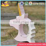 Wholesale Lovely Wooden Unicorn Piggy Bank New Design Wooden Unicorn Piggy Bank for Kids W02A257 thumbnail-5