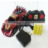 2014 new plastic RC racing car for kids with light