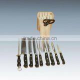 Kitchen Knife,11PCS KNIFE SET WITH WOODEN HOLDEN thumbnail-1