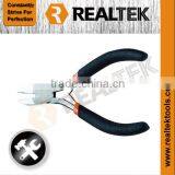 Mini Diagonal Cutting Pliers With Bi-color Dipped Handles