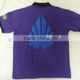 UBI Staff Apparel Silkscreen Printed Cotton Pique Polo Shirts for Male Pump Attendants thumbnail-2