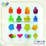 2017 New Design Mini Cartoon Natural Rubber Hot Water Bottle With Plush Cover thumbnail-1