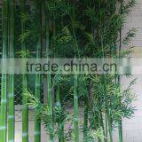 Hign Qulaity New Green Chinese Plastic Outdoor Decor Artificial Lucky Bamboo Poles Fence Plants thumbnail-6