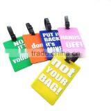 Fashion Travel Luggage Bag Tag Address ID Label Plastic Suitcase Baggage Tags thumbnail-6