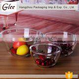 Round Unique Wonderful Large Glass Salad Bowl thumbnail-1