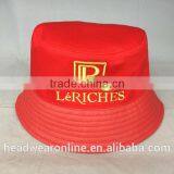 Custom Fashion Adult Bucket Hats With 3d Gold Metal Embroidery thumbnail-4