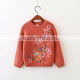 Cotton Girl Sweater With Long Sleeve Knitwear Jumper Pullover Manufacturers thumbnail-1