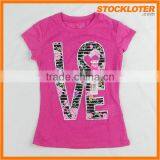 Girls Burn-off T-Shirt Stock Lot, 160906a thumbnail-1