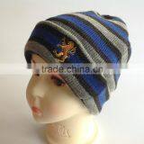Acrylic and Polyester Soft & Warm Lovely Boy's Fashion Kids Knit Hats Factory thumbnail-1