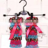 Factory Wholesale Baby Halloween Black and Orange Baby Legging Fashion Lace Leg Warmers thumbnail-4