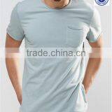 High Quality Cotton Mens Round Neck T-shirt thumbnail-1
