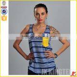Low Neck Sexy Strip Tank Top Women thumbnail-1