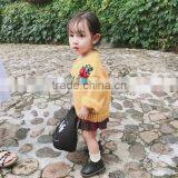 1-7 Years Wholesale 2017 New Fashion Winter Girls Woolen Knitted Embroidery Sweater Girls Cute Sweater thumbnail-5