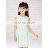 Baby Girl Casual Light Blue Girl Dress Baby Girl Birthday Dresses Hot Sale thumbnail-2