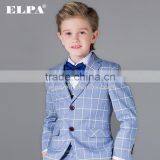 ELPA 2016 Boys Suit Clothing Baby Blue Plaid Boy Casual Suits for Wedding/Show thumbnail-1