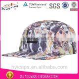 Belt Strap Print Custom 5 Panel Camp Hat thumbnail-4
