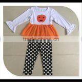 Baby Girl Boutique Colors Ruffle Pants Clothing Set Summer Girl Easter Color Eggs Pattern Clothes Girl Fashion Ruffles Outfits thumbnail-6