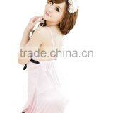 Sexy Kimono Babydoll Lingerie Sleepwear - Pink thumbnail-3