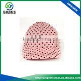 New Style Pink Color Lovely Girl Sport Caps Wholeasale Made in China thumbnail-1