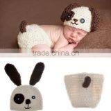 Crochet Animal Costume Baby Hat and Pants Set for Baby thumbnail-6