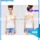 OEM New Arrival Cotton Top Quality Blank Sexy Sleeveless Singlet With 100% Cotton thumbnail-1
