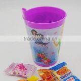 BPA Free Cheap Promotional Gifts/260ml Juice Drinking Bottle/Ice Cream Cup thumbnail-3