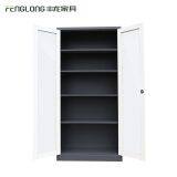 Стальной коммерческий офисный мебельный шкаф для хранения документов с двумя раздвижными стеклянными дверями thumbnail-4