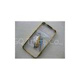 Stylish design Golden Aluminium Bumper/ Metal Aluminum case  for iPhone 4