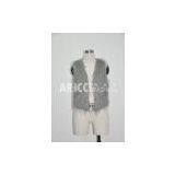 Faux Fur Vest, Fake Fur Vest, Artificial Fur Vest AR-811 thumbnail-1