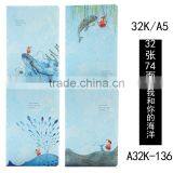 Hot Sale Cartoon Notebook Sewing Exercise Notebook for Students thumbnail-3