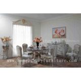 Dining table wood dining table round dining table 4 chairs marble dining table sets FT-103