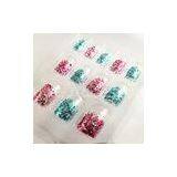 Colorful French Style Artist Nail Tip Acrylic Transparent Nail Art For Wedding thumbnail-1