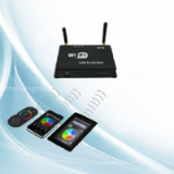 DC5V-24V Wifi Remote Controller/ RGB LED Strips Controller for Smartphone/ipad/iphone With Android/IOS System