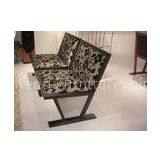 2 Seats Lounge Room Chairs Full Real Leather With Solid Birch Wood