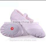 Standard Girls Baby Kids Ballet Slippers Wholesale Split Soft Sole Ballet Dance Shoe Red Black White Beige Pink thumbnail-4
