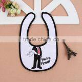 Disposable Baby Bib Organic Cotton Burp Cloth Bibs thumbnail-1