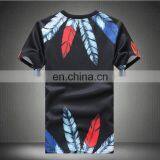 Online Shopping India Men's White Cotton Custom Printing O Neck Short Sleeve Slim Fit Men's t Shirts thumbnail-6