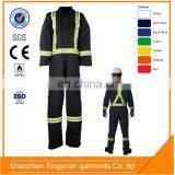 Custom Used Men Fire Retardant Aramid Oil Field Coverall With Reflective Tape thumbnail-2