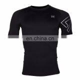 Custom Printed Short Sleeve Rash Guard for Running