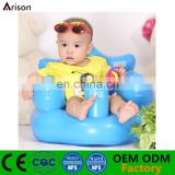 Factory OEM PVC inflatable baby bath chair inflatable infant seat inflatable cushion