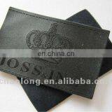 Custom Embossed and Printed Logo PU Imitation Leather Labels, Leather Patches for Clothing thumbnail-3