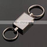 Double Ring Keychain With Cusomized Logo